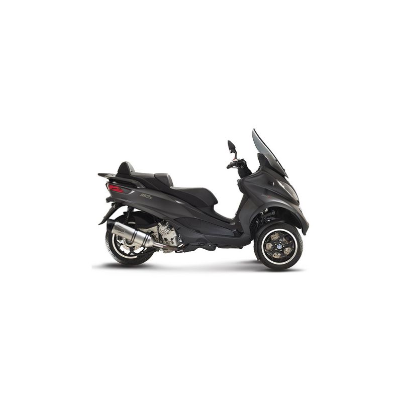 LE8490E Scarico - Silenziatore LV One Evo - Inox PIAGGIO MP3 500 RL Sport/Business 500 2011 2012 LEO
