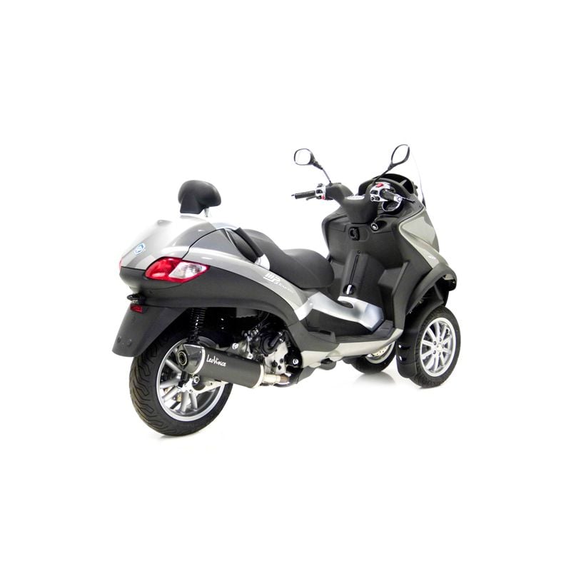 LE14005 Scarico - Silenziatore Nero PIAGGIO MP3 500 RL Touring 500 2011 2012 LEOVINCE