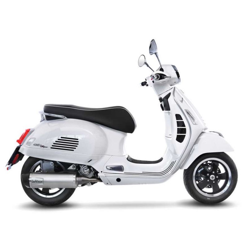 LE14316E Scarico - Silenziatore LV One Evo Race - Inox PIAGGIO Vespa GTS 300 SeiGiorni 300 2019 2020