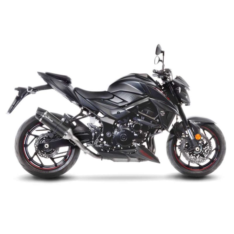 LE14176E Scarico - Silenziatore LV One Evo - Carbonio SUZUKI GSX-S 750 750 2017 2020 LEOVINCE