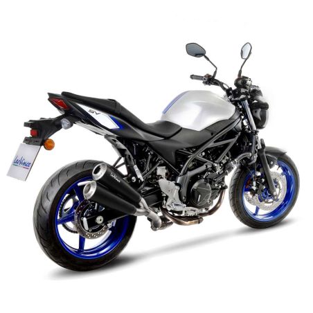 LE15105 Scarico - Silenziatore GP Duals - inox SUZUKI SV 650 A ABS 650 2016 2024 LEOVINCE