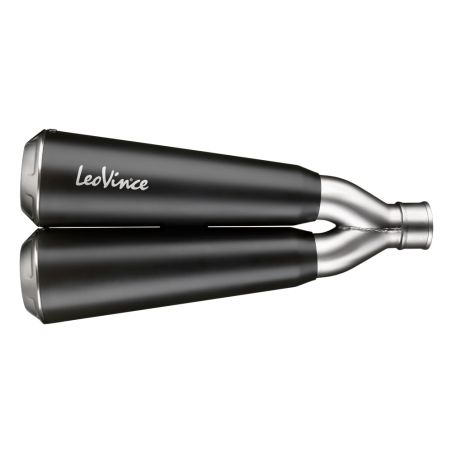 LE15105U Scarico - Silenziatore GP Duals Racing - inox SUZUKI SV 650 A ABS 650 2016 2024 LEOVINCE