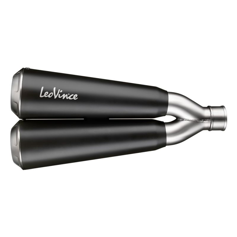 LE15105U Scarico - Silenziatore GP Duals Racing - inox SUZUKI SV 650 X ABS 650 2018 2021 LEOVINCE