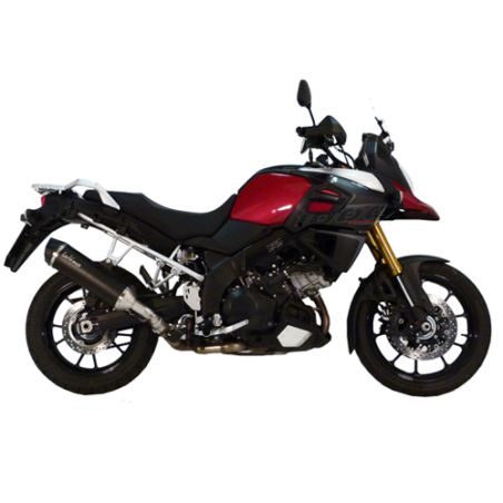 LE14012 Scarico - Silenziatore Nero SUZUKI V-Strom 1000 1000 2014 2016 LEOVINCE