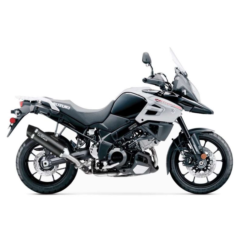 LE14047 Scarico - Silenziatore Nero SUZUKI V-Strom 1000 / XT 1000 2017 2020 LEOVINCE