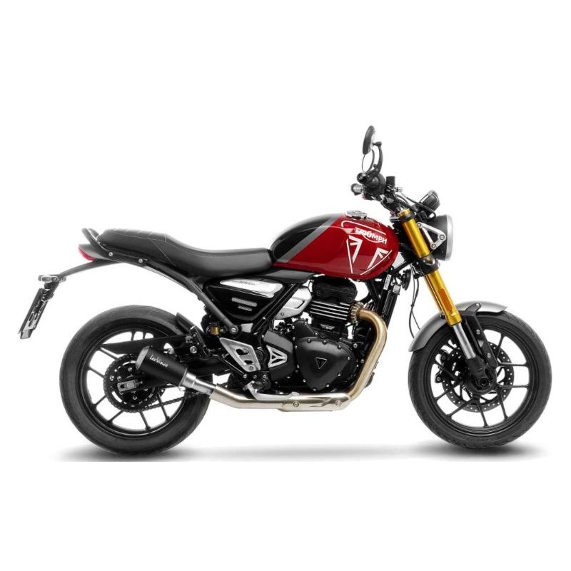 LE15268BU Scarico - Silenziatore LV-10 Black Edition Race TRIUMPH Speed 400 400 2024 2024 LEOVINCE