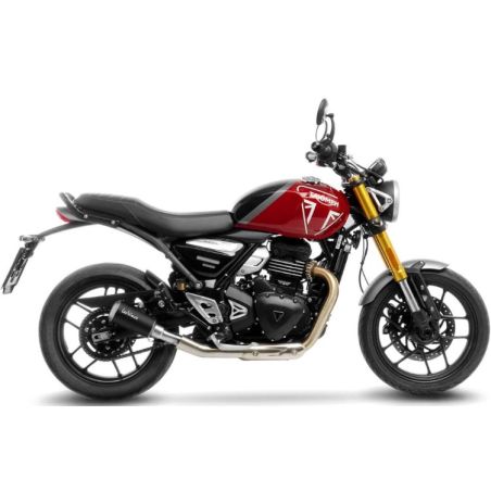 LE15268BU Scarico - Silenziatore LV-10 Black Edition Race TRIUMPH Speed 400 400 2024 2024 LEOVINCE