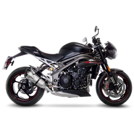LE14279S Scarico - Silenziatore Factory S - Inox TRIUMPH Speed Triple 1050 RS ABS 1050 2018 2019 LEO