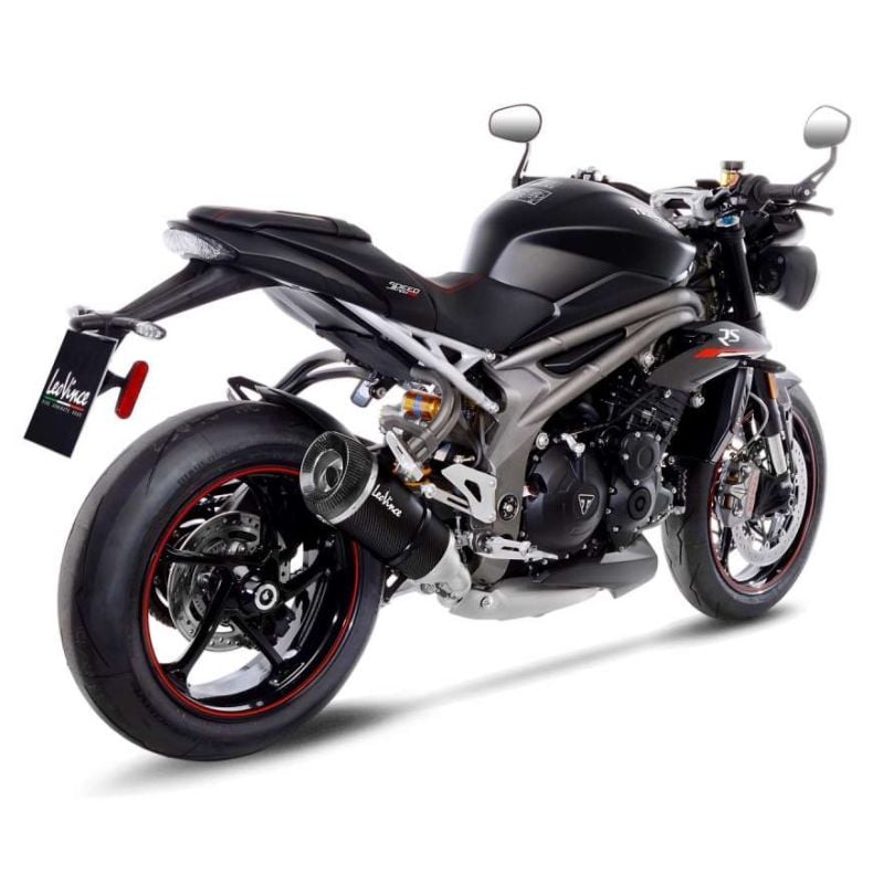LE14280S Scarico - Silenziatore Factory S - Carbonio TRIUMPH Speed Triple 1050 RS ABS 1050 2018 2019