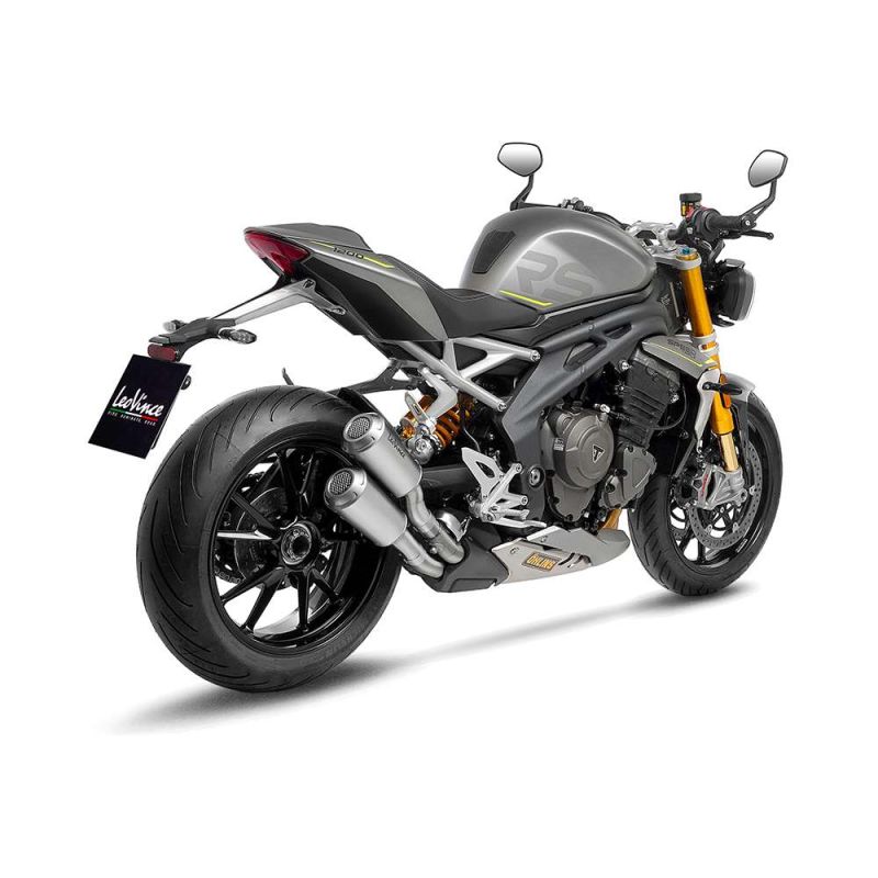 LE15247 Scarico - Silenziatore LV-10 TRIUMPH Speed Triple 1200 RR 1200 2022 2024 LEOVINCE