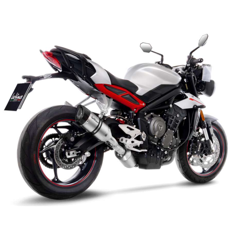 LE14286E Scarico - Silenziatore LV Pro - Inox TRIUMPH Street Triple 765 R 765 2017 2024 LEOVINCE