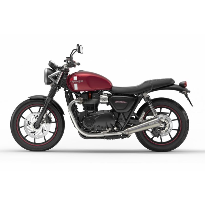 LE15004 Scarico - Silenziatore Classic Racer TRIUMPH Street Twin 900 900 2016 2020 LEOVINCE