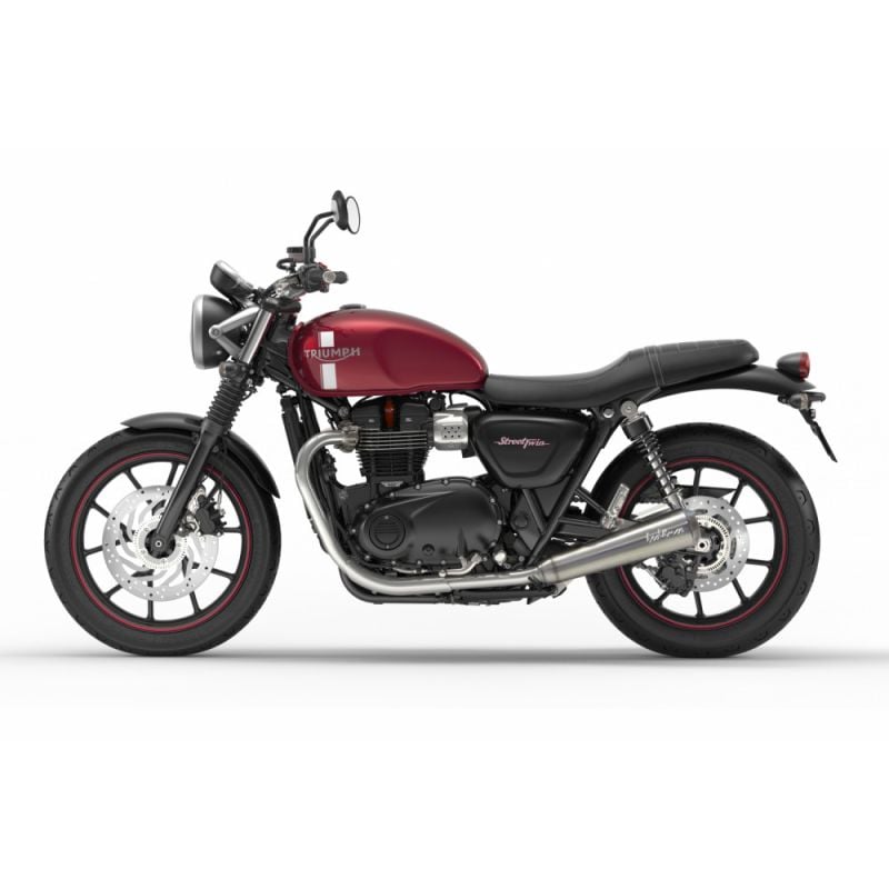 LE15004 Scarico - Silenziatore Classic Racer TRIUMPH Street Twin 900 900 2016 2020 LEOVINCE