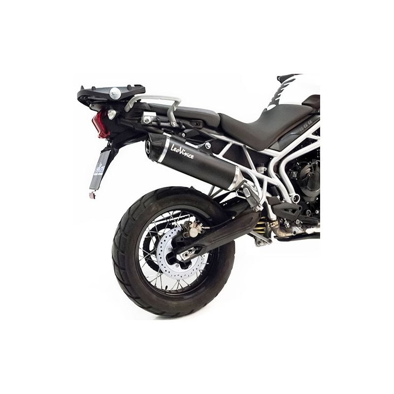 LE14006 Scarico - Silenziatore Nero TRIUMPH Tiger 800 XR 800 2015 2016 LEOVINCE