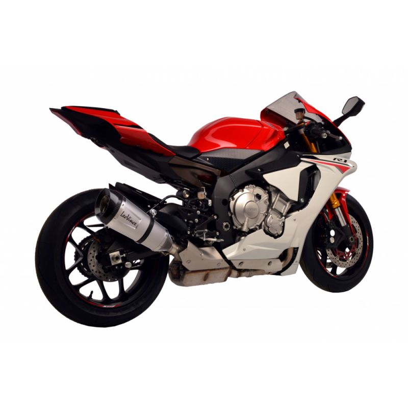 LE14119S Scarico - Silenziatore Factory S - Inox YAMAHA R1 (2015to ) 1000 2015 2016 LEOVINCE