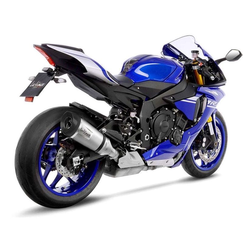 LE14243ST Scarico - Silenziatore Factory S - Titanio YAMAHA R1M 1000 2017 2024 LEOVINCE