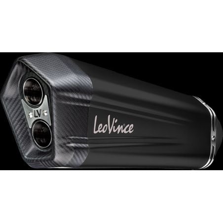 LE15305B Scarico - Silenziatore LV-12 Black Edition - Inox - No Kat YAMAHA T-Max 560 / Tech Max 560