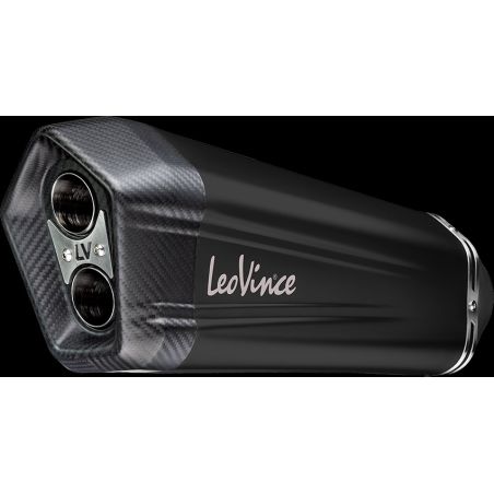 LE15305BK Scarico - Silenziatore LV-12 Black Edition - Inox YAMAHA T-Max 560 / Tech Max 560 2020 202