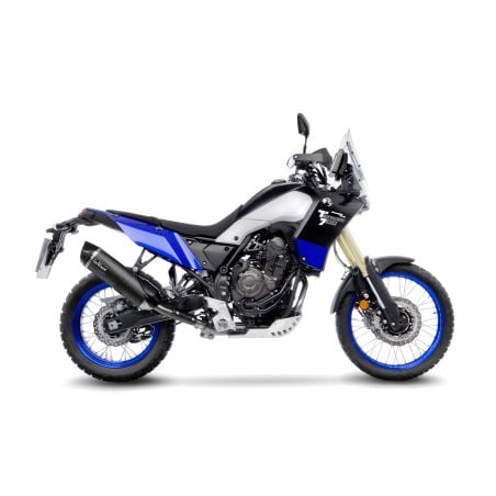 LE14330EB Scarico - Silenziatore LV One Evo Black - Inox YAMAHA Tenere 700 World Raid 700 2022 2023