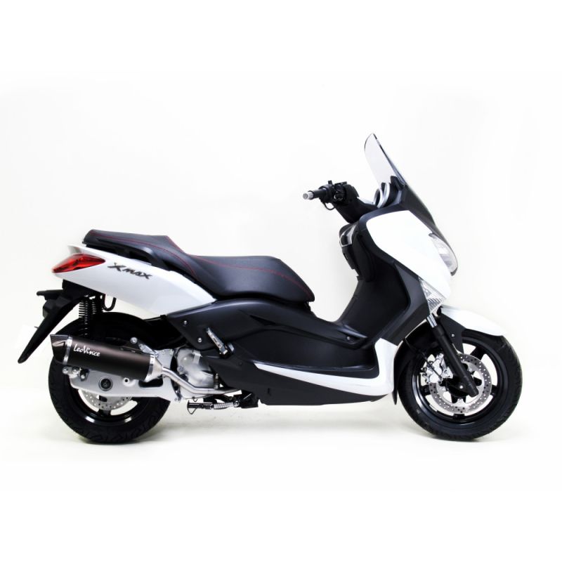 LE14023 Scarico - Silenziatore Nero YAMAHA X-MAX 125 125 2006 2016 LEOVINCE