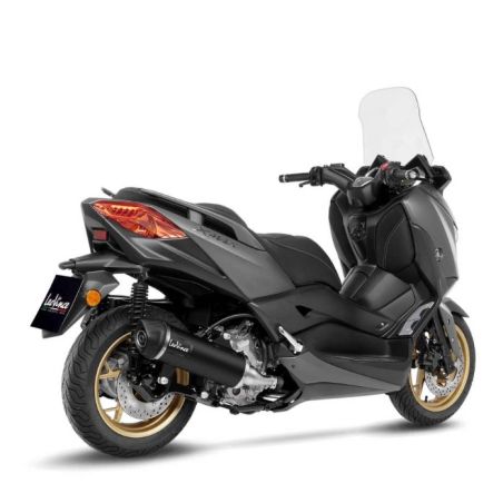 LE14077U Scarico - Silenziatore Nero - Race YAMAHA X-MAX 300 300 2021 2024 LEOVINCE
