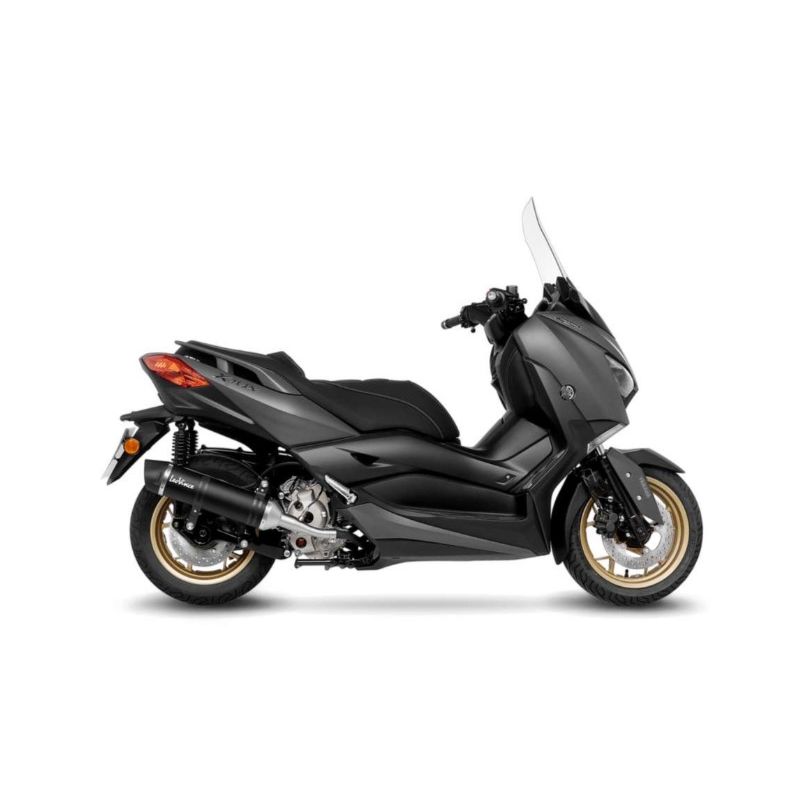 LE14376EB Scarico - Silenziatore LV One Evo Black Race - Inox YAMAHA X-MAX 300 300 2021 2023 LEOVINC