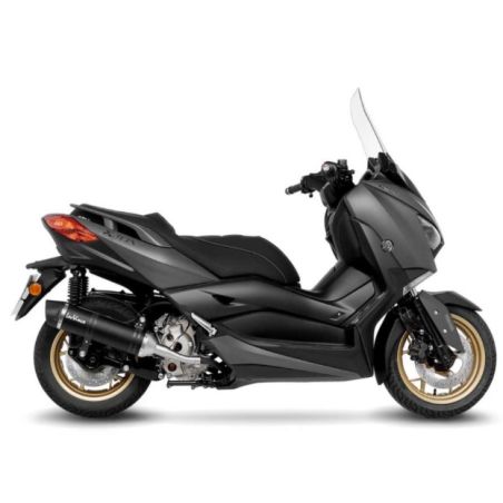 LE14376EB Scarico - Silenziatore LV One Evo Black Race - Inox YAMAHA X-MAX 300 300 2021 2023 LEOVINC