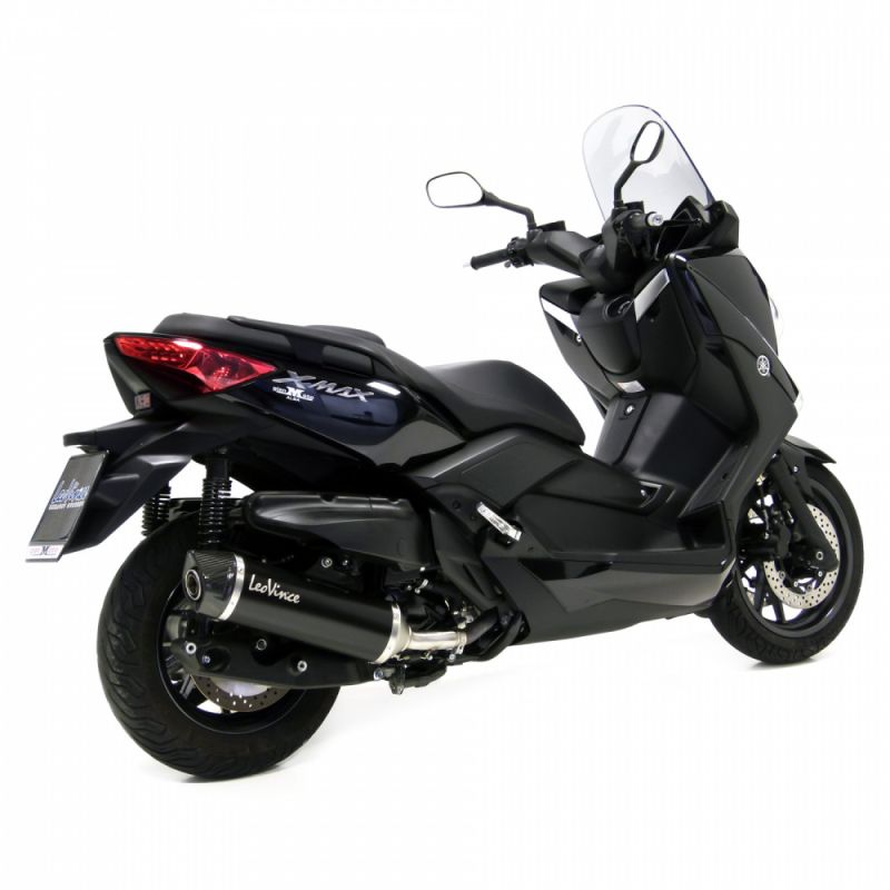 LE14001 Scarico - Silenziatore Nero YAMAHA X-MAX 400 400 2013 2016 LEOVINCE