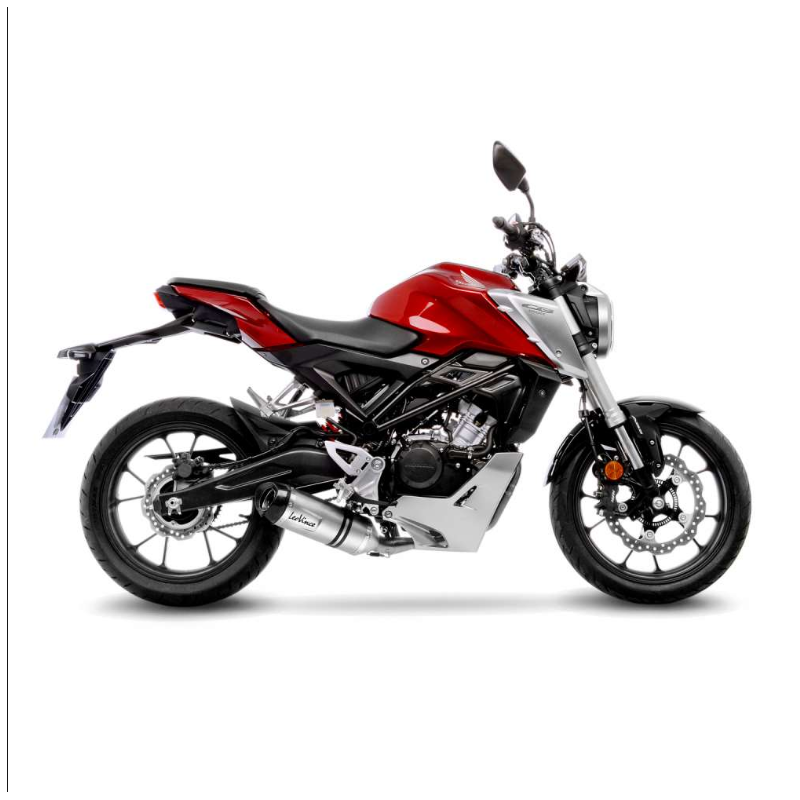 LE14245EK Scarico Completo Factory S - Inox - Corsa HONDA CB 125 R Neo Sports Cafe 125 2018 2020 LEO