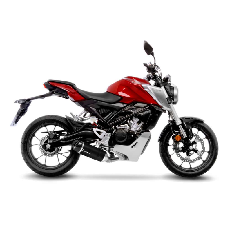 LE14246EK Scarico Completo Factory S - Carbonio HONDA CB 125 R Neo Sports Cafe 125 2018 2020 LEOVINC