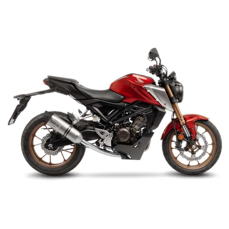 LE14390E Scarico Completo LV One Evo Race - Inox HONDA CB 125 R Neo Sports Cafe 125 2021 2023 LEOVIN