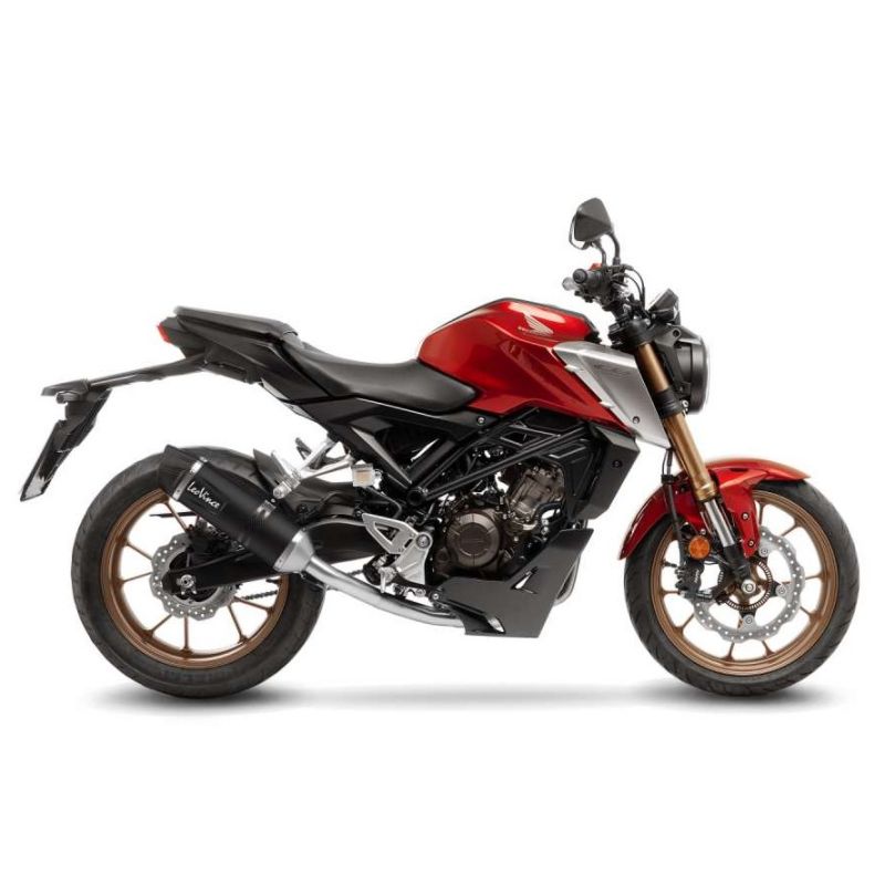 LE14390EB Scarico Completo LV One Evo Black Race - Inox HONDA CB 125 R Neo Sports Cafe 125 2021 2023