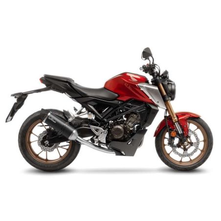 LE14391EK Scarico Completo LV One Evo - Carbonio HONDA CB 125 R Neo Sports Cafe 125 2021 2023 LEOVIN