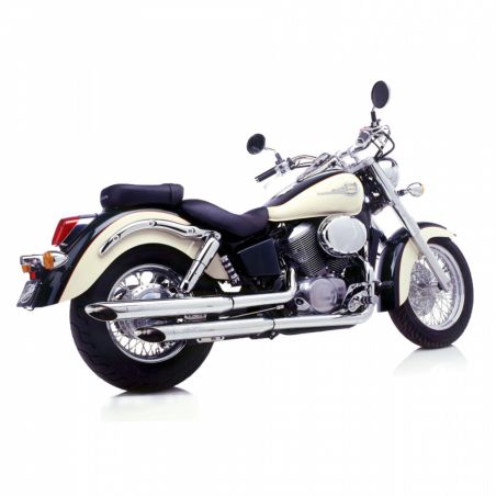 LE2212 Scarico Completo Silver Tail HONDA VT 750 C2 750 1998 2001 LEOVINCE