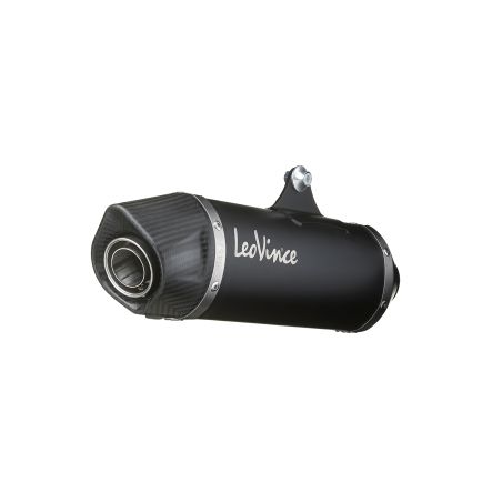 LE14075K Scarico Completo Nero HUSQVARNA 701 Enduro 690 2017 2024 LEOVINCE