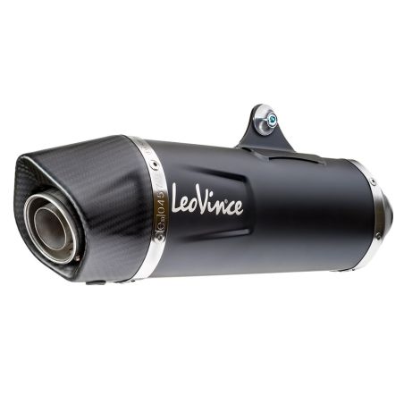 LE14075U Scarico Completo Nero - Race HUSQVARNA 701 Enduro 690 2017 2024 LEOVINCE