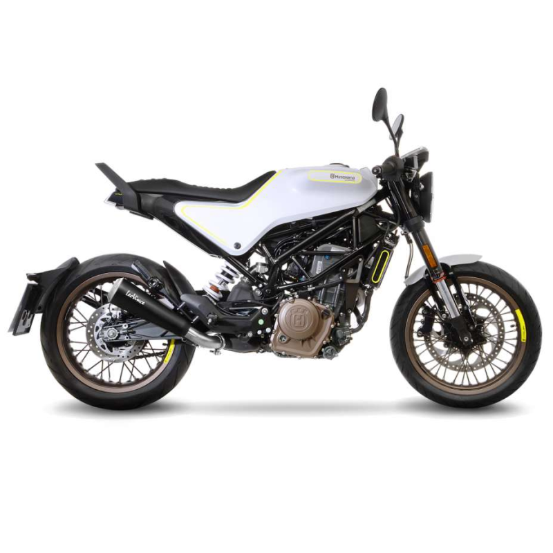 LE15121 Scarico Completo GP One - Inox HUSQVARNA Svartpilen 401 400 2018 2019 LEOVINCE