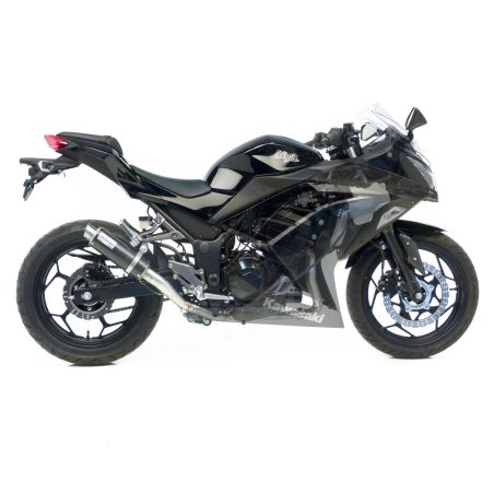 LE3296 Scarico Completo GP CORSA (non omologato) KAWASAKI Ninja 300 R 300 2013 2017 LEOVINCE