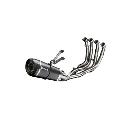 LE14427SU Scarico Completo Factory S - Carbonio - Corsa KAWASAKI Ninja 500 / SE 500 2024 2024 LEOVIN