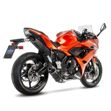 LE14182EK Scarico Completo LV One Evo - Carbonio KAWASAKI Ninja 650 650 2017 2020 LEOVINCE