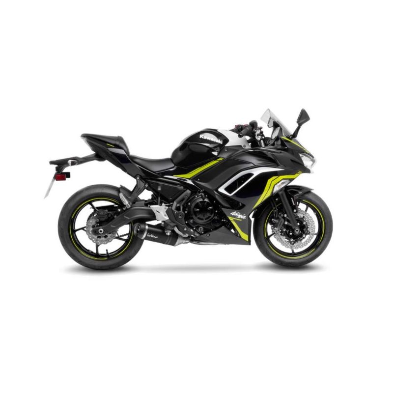 LE14380EK Scarico Completo LV One Evo - Carbonio KAWASAKI Ninja 650 650 2021 2025 LEOVINCE