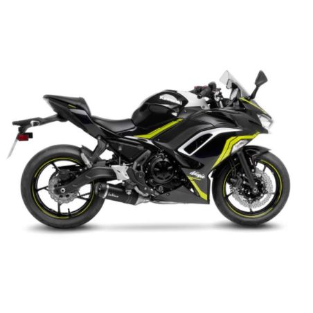 LE14380EK Scarico Completo LV One Evo - Carbonio KAWASAKI Ninja 650 650 2021 2025 LEOVINCE