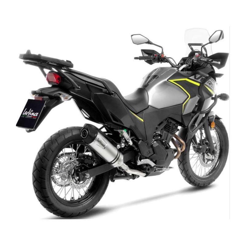 LE14419E Scarico Completo LV One Evo Race - Inox KAWASAKI Versys X 300 (KLE) 300 2017 2022 LEOVINCE