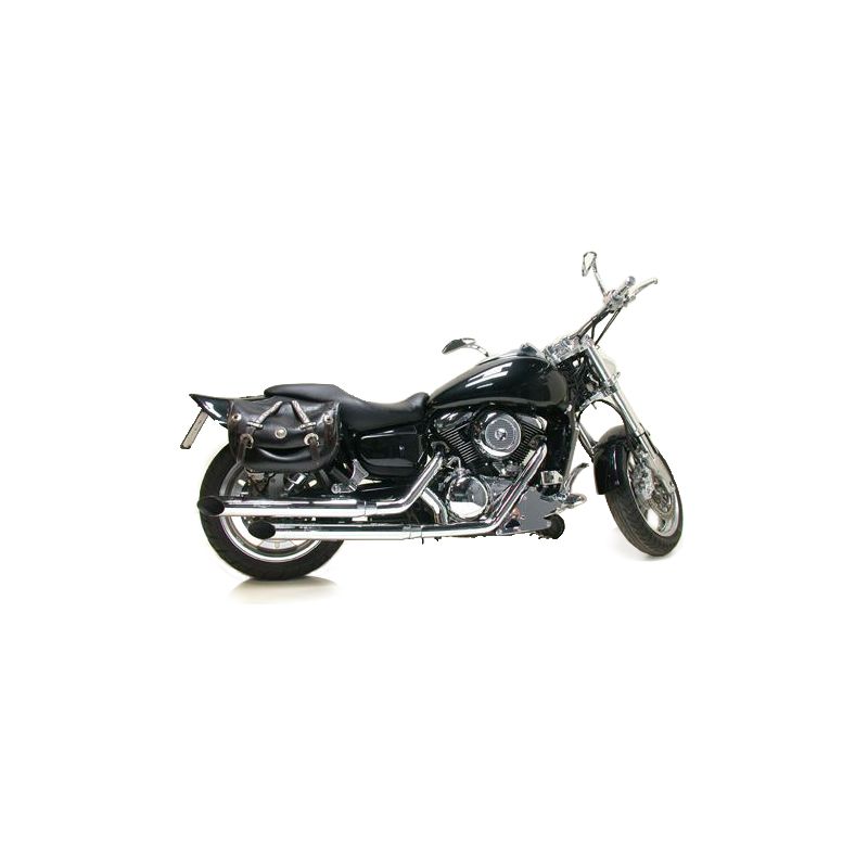 LE2286 Scarico Completo Silver Tail KAWASAKI VN 1600 Classic 1600 2003 2006 LEOVINCE