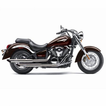 LE2404 Scarico Completo Silver Tail KAWASAKI VN 900 Custom 900 2009 2016 LEOVINCE