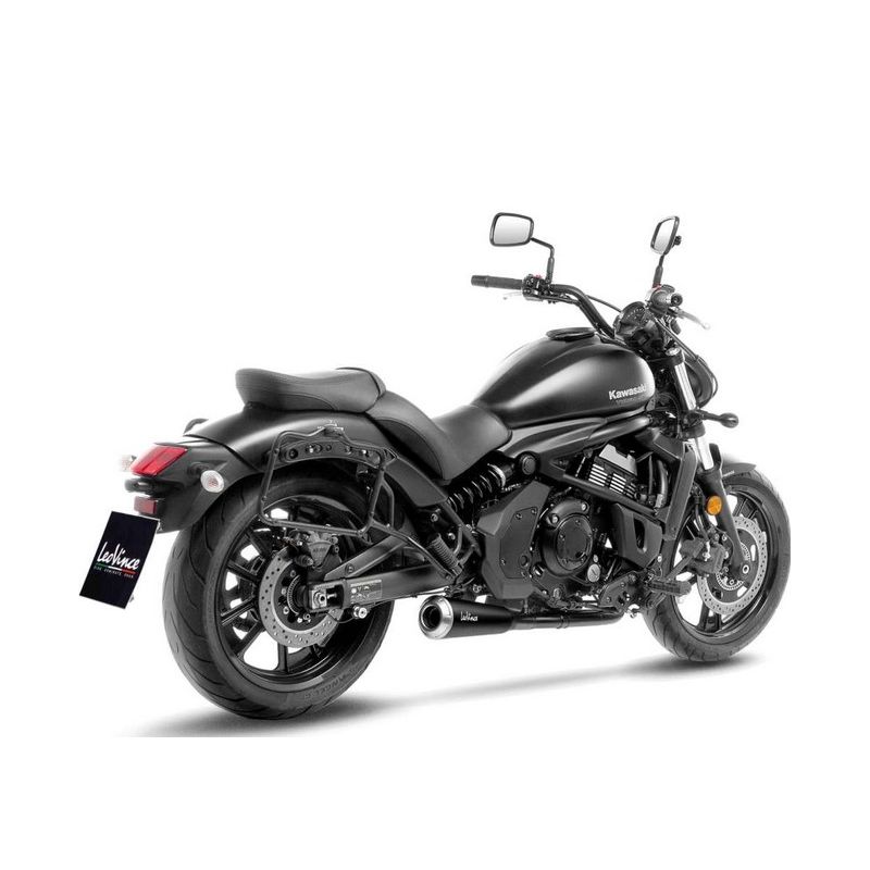 LE15130FBU Scarico Completo GP One Racing - Inox KAWASAKI Vulcan 650 S 650 2017 2020 LEOVINCE
