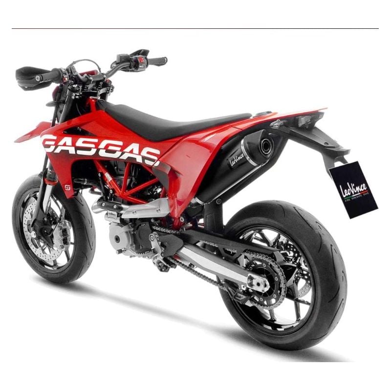 LE14073U Scarico Completo Nero - Race KTM 690 Enduro R 655 2019 2024 LEOVINCE