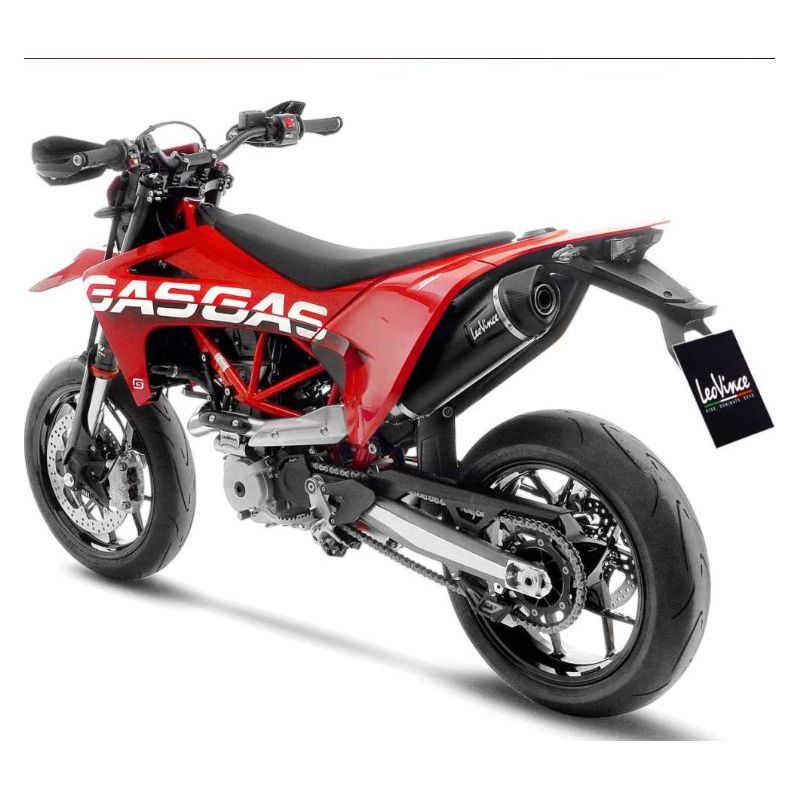 LE14073U Scarico Completo Nero - Race KTM 690 Enduro R 655 2019 2024 LEOVINCE