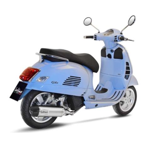 LE14358E Scarico Completo LV One Evo Race - Inox PIAGGIO Vespa GTS 125 (to 2020) 125 2017 2020 LEOVIN