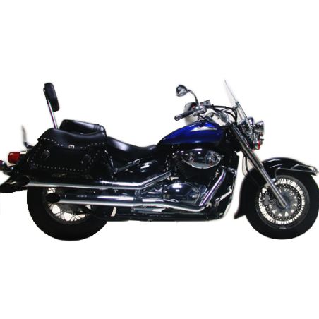 LE2401 Scarico Completo Silver Tail SUZUKI Intruder C800 800 2005 2008 LEOVINCE
